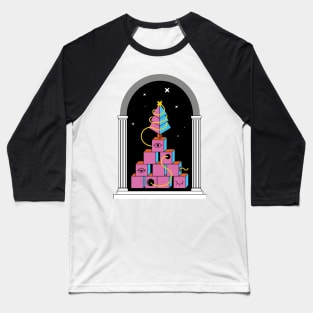 XMas cube magic portal Baseball T-Shirt